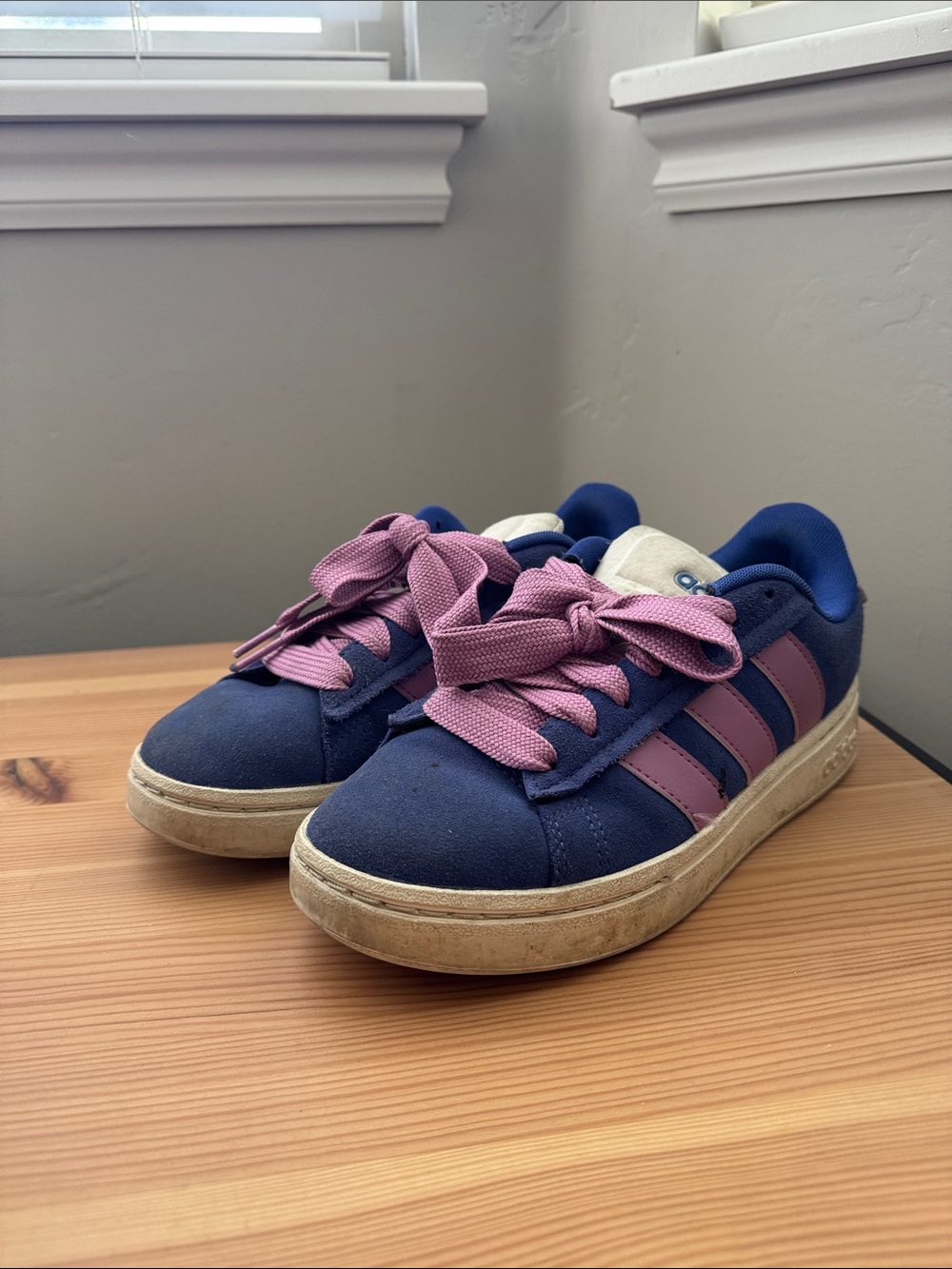 Adidas Originals Grand Court Alpha Women's Shoes - Lucid Blue/Purple  IH3853
